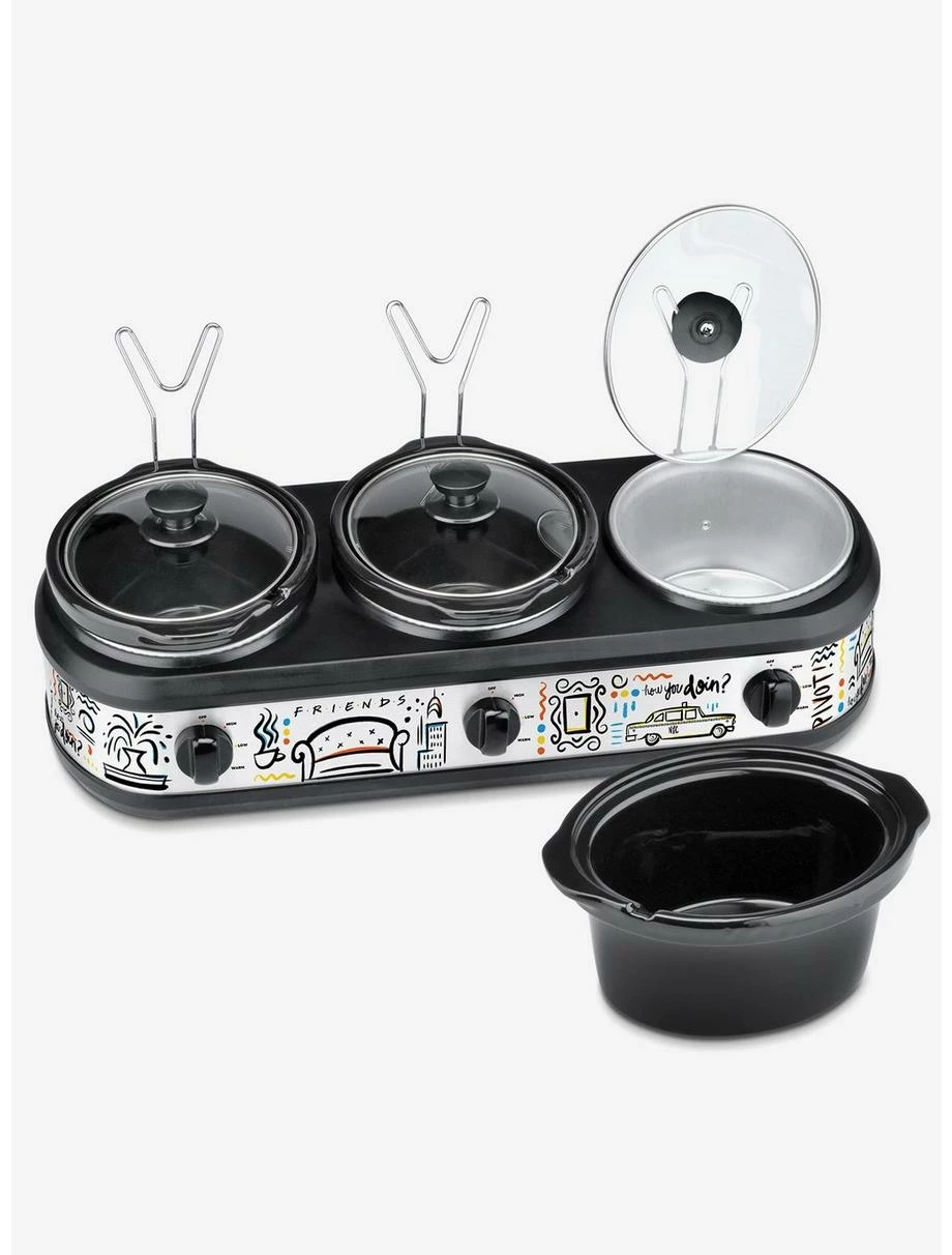 Kitchen Friends Triple 2.5 Quart Buffet Server - Image 2