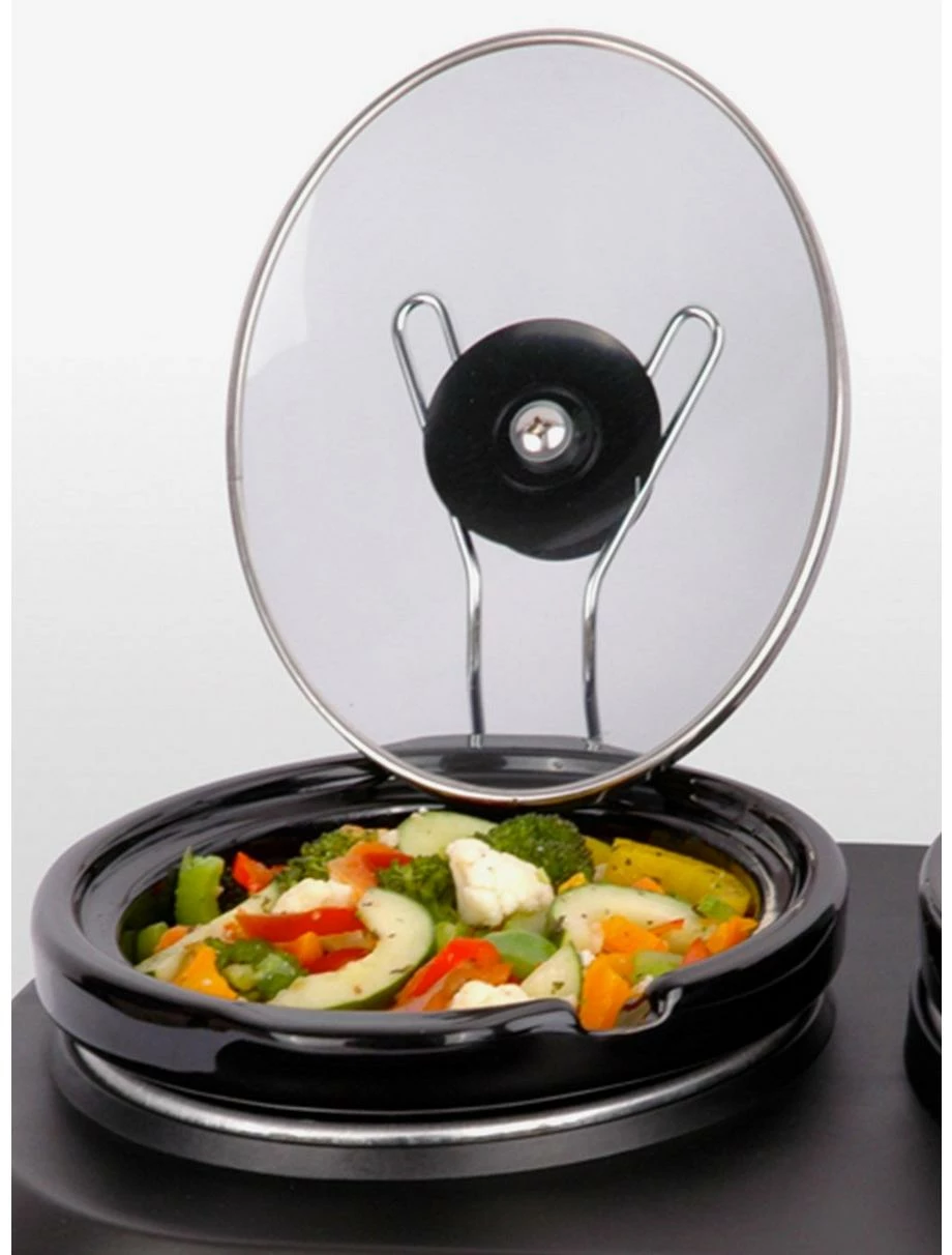 Kitchen Friends Triple 2.5 Quart Buffet Server - Image 4