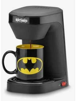 Kitchen DC Comics Batman 1-Cup Coffee Maker With Mug