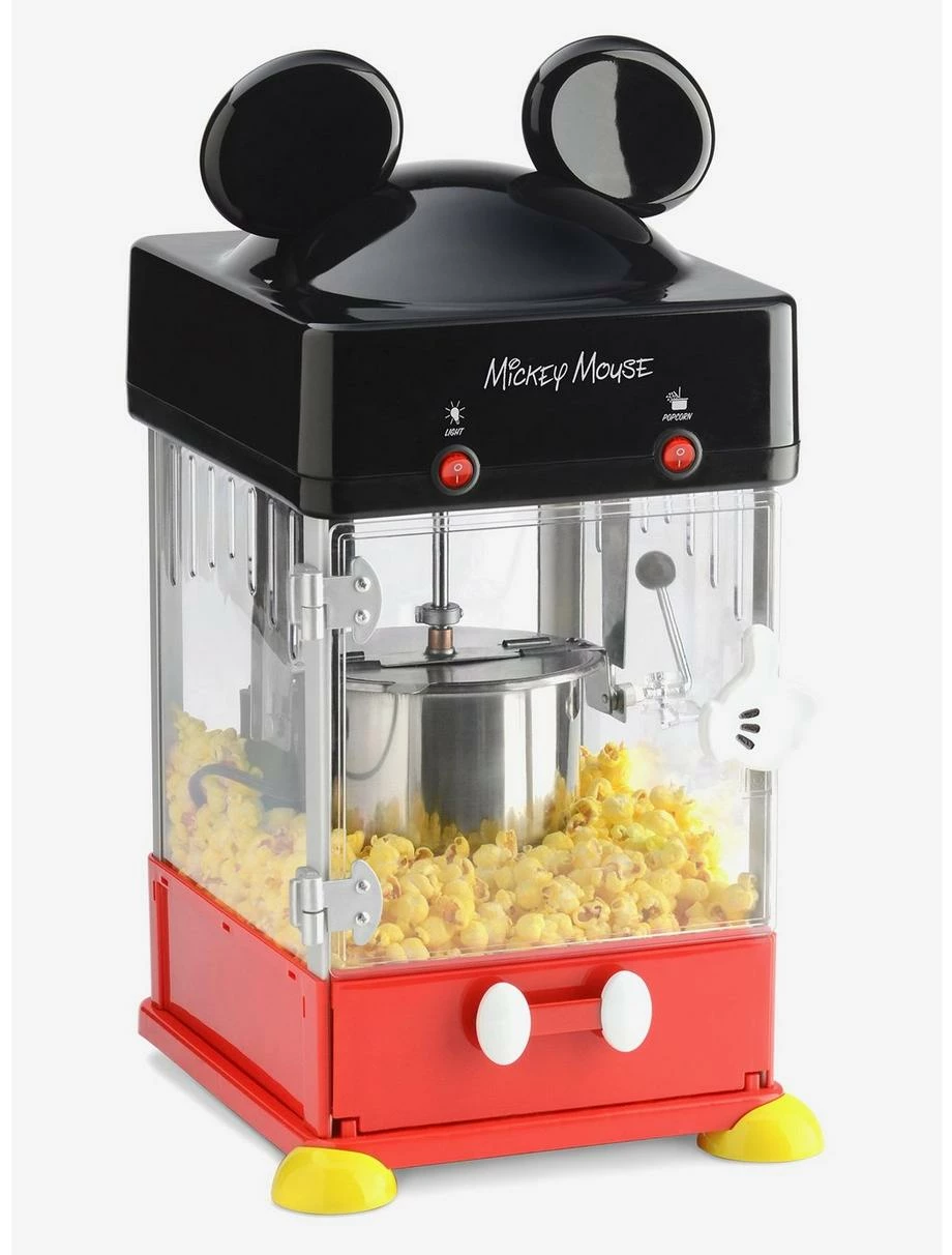 Kitchen Disney Mickey Mouse Kettle Style Popcorn Popper