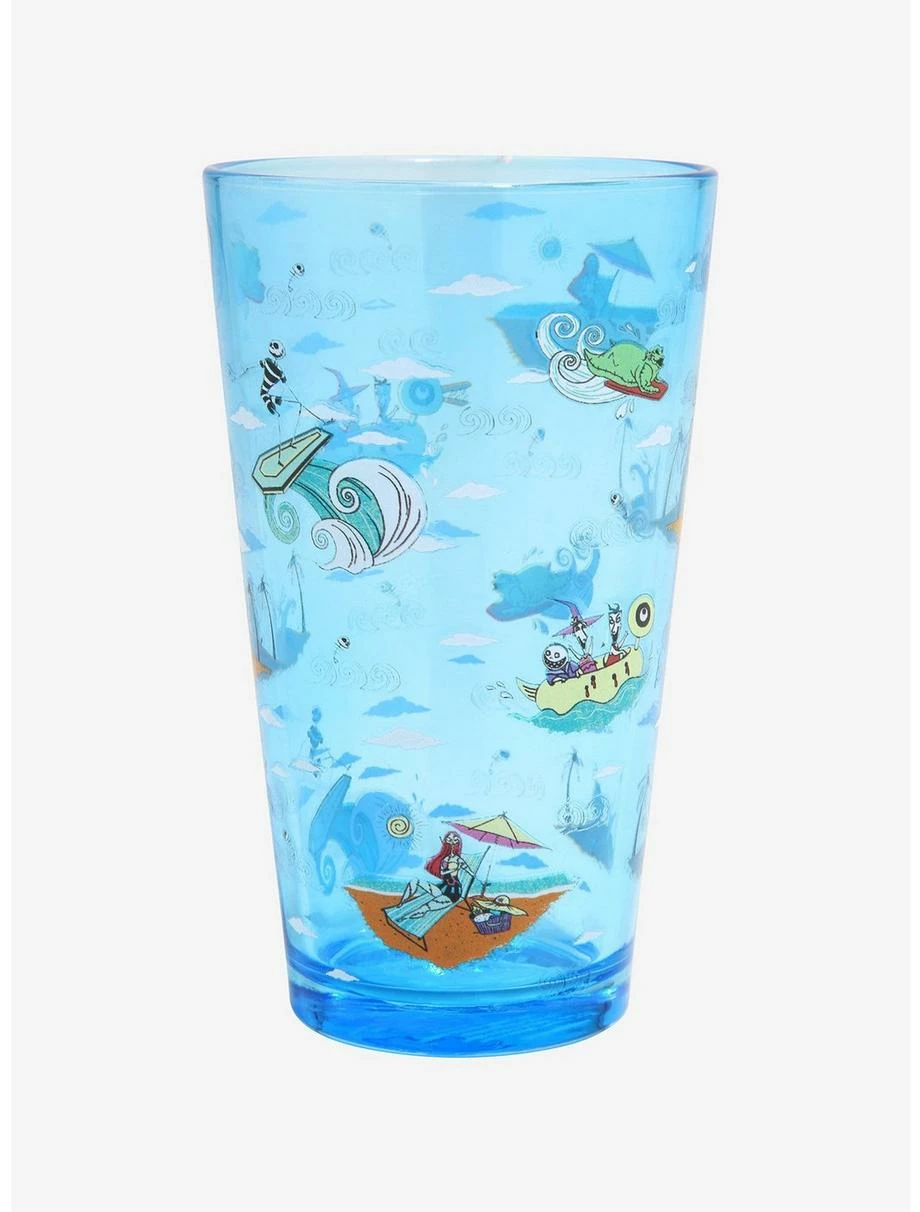 Kitchen Disney Nightmare Before Christmas Beach Pint Glass - BoxLunch Exclusive - Image 2