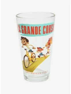Drinkware Disney Pixar Luca La Grande Corsa Pint Glass