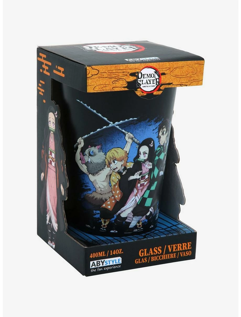 Drinkware Demon Slayer: Kimetsu No Yaiba Character Portrait Pint Glass - Image 3
