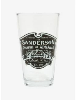 Drinkware Disney Hocus Pocus Sanderson Museum Of Witchcraft Pint Glass - BoxLunch Exclusive