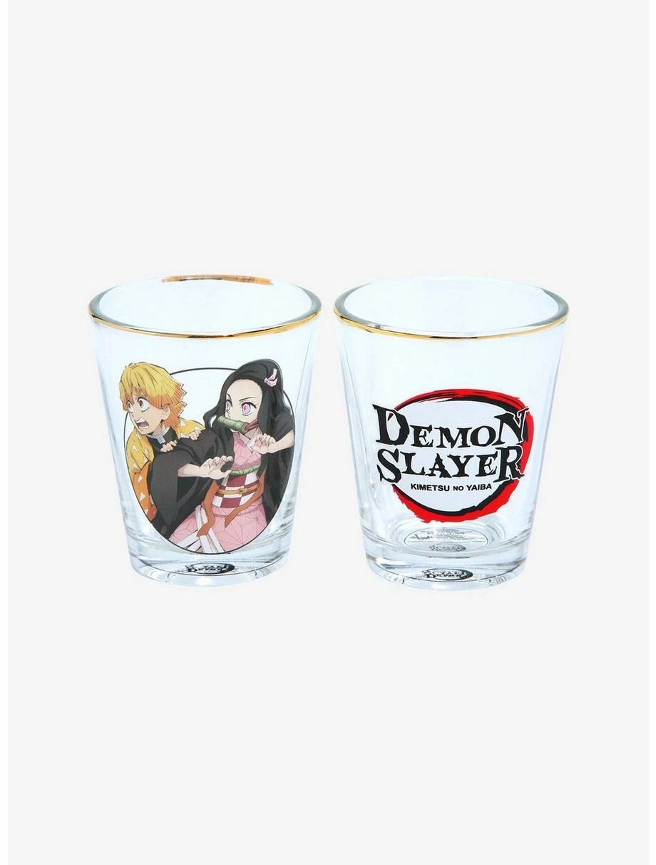 Drinkware Demon Slayer: Kimetsu No Yaiba Character Portraits Mini Glass Set - Image 2