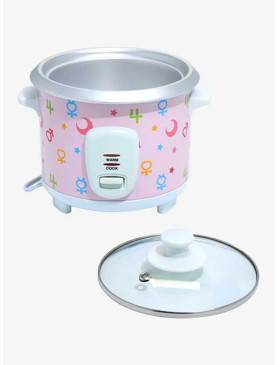 Kitchen Sailor Moon Sailor Guardian Symbols 3-Cup Rice Cooker - Image 2