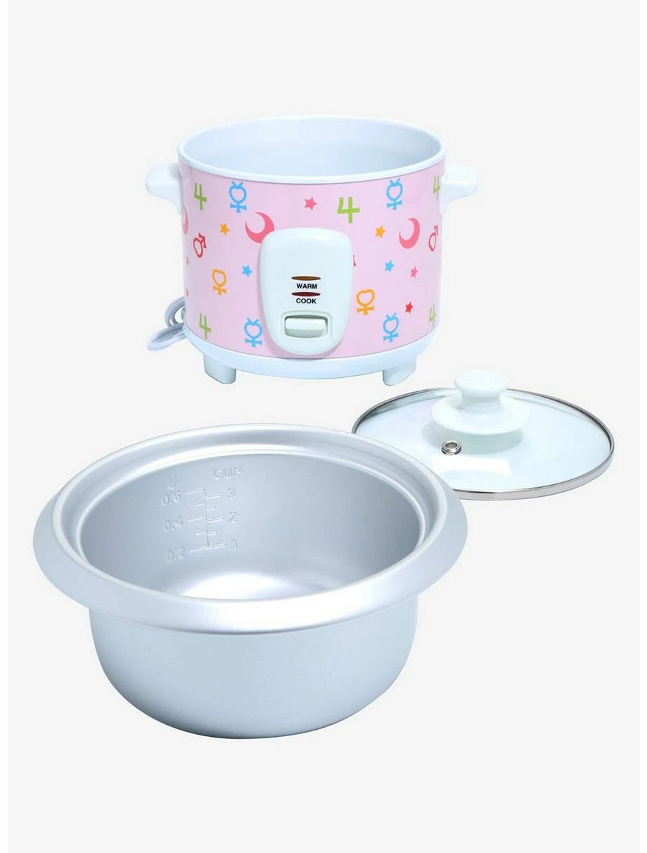 Kitchen Sailor Moon Sailor Guardian Symbols 3-Cup Rice Cooker - Image 3