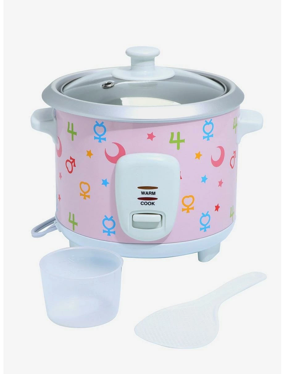 Kitchen Sailor Moon Sailor Guardian Symbols 3-Cup Rice Cooker - Image 4