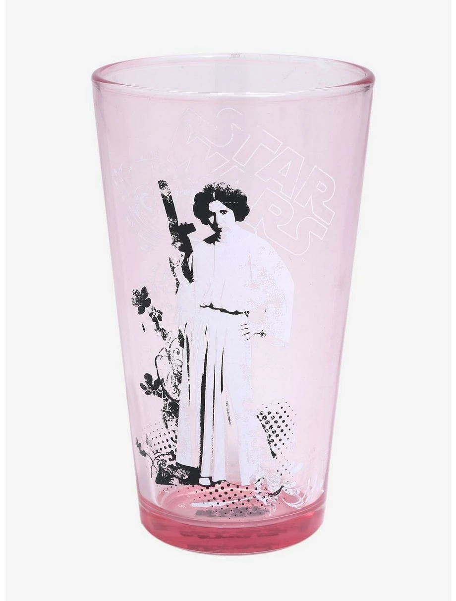 Drinkware Star Wars Luke Skywalker & Princess Leia Pint Glass Set - Image 3