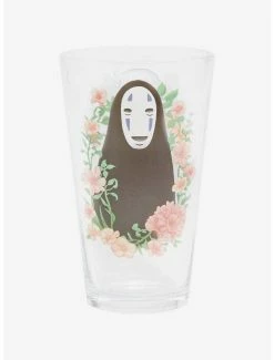 Drinkware Studio Ghibli Spirited Away No-Face Floral Pint Glass - BoxLunch Exclusive