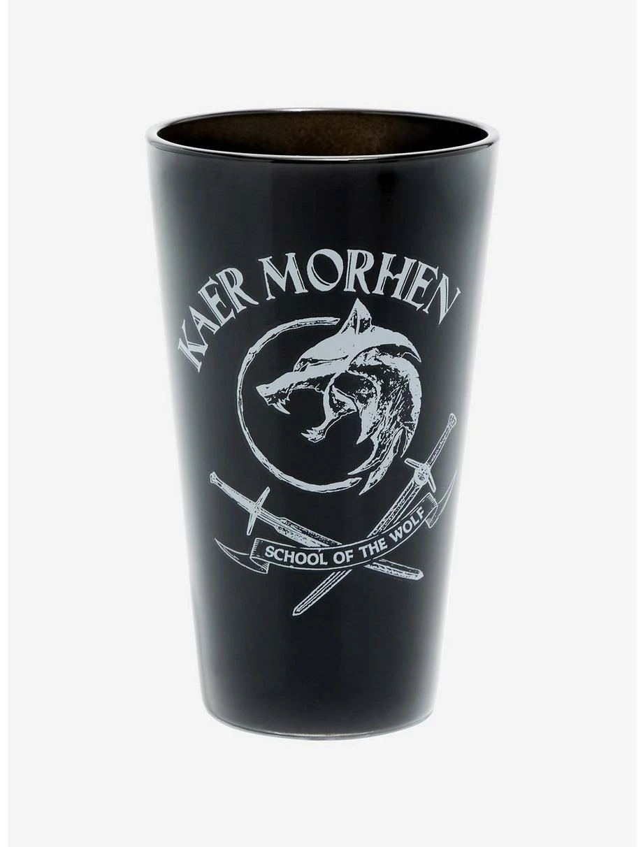 Drinkware The Witcher Kaer Morhen Pint Glass - BoxLunch Exclusive 4 Drinkware The Witcher Kaer Morhen Pint Glass - BoxLunch Exclusive - Image 2