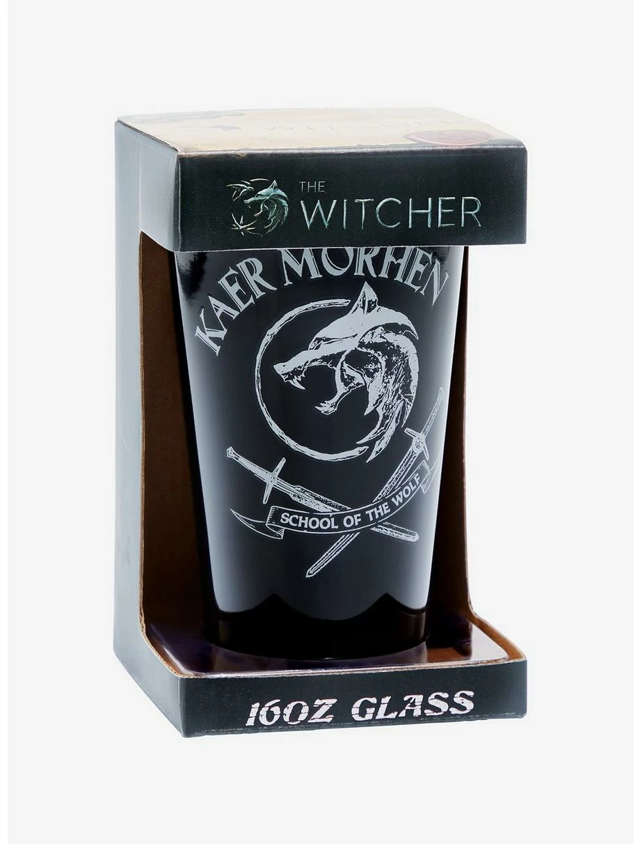 Drinkware The Witcher Kaer Morhen Pint Glass - BoxLunch Exclusive 5 Drinkware The Witcher Kaer Morhen Pint Glass - BoxLunch Exclusive - Image 3