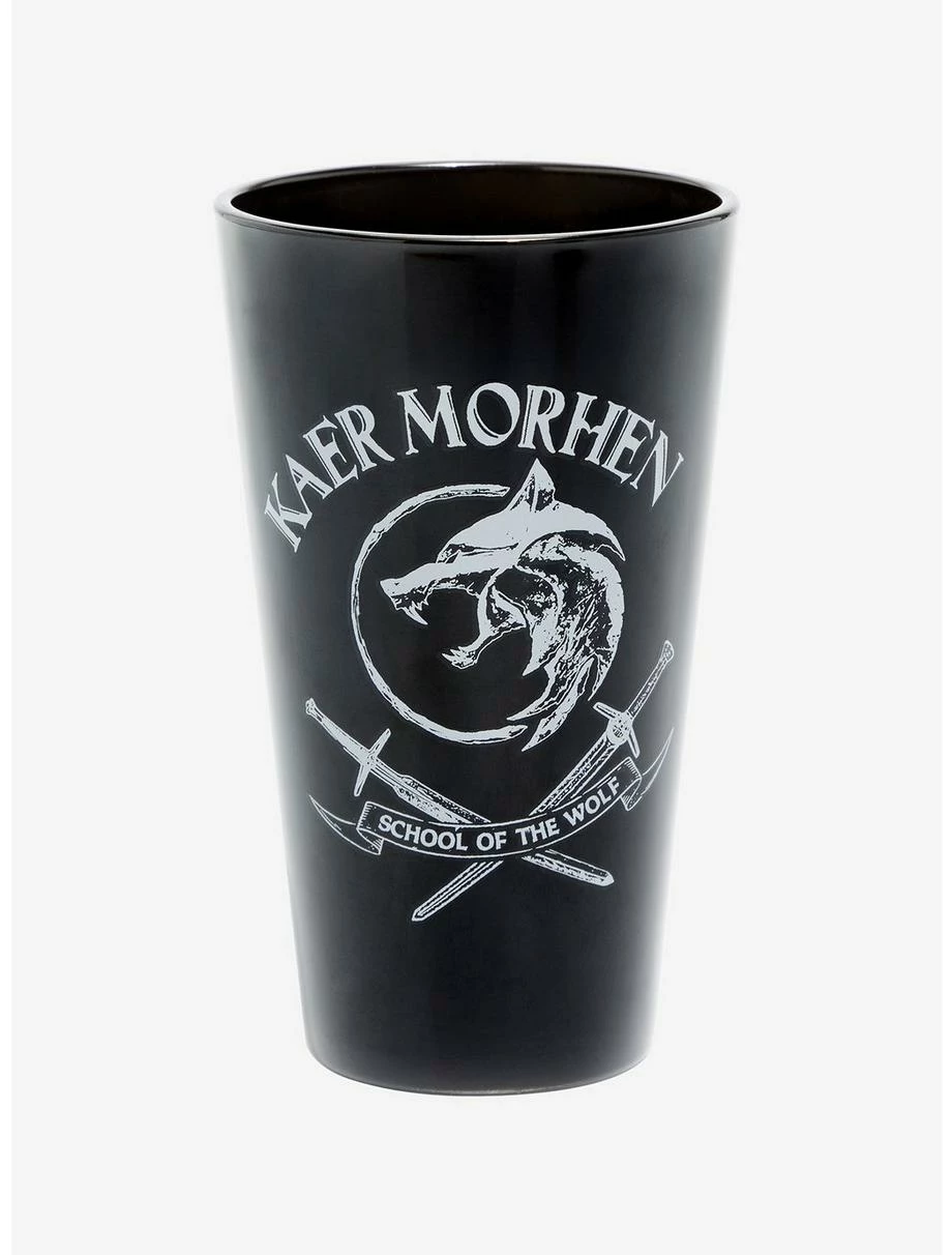 Drinkware The Witcher Kaer Morhen Pint Glass - BoxLunch Exclusive 3 Drinkware The Witcher Kaer Morhen Pint Glass - BoxLunch Exclusive