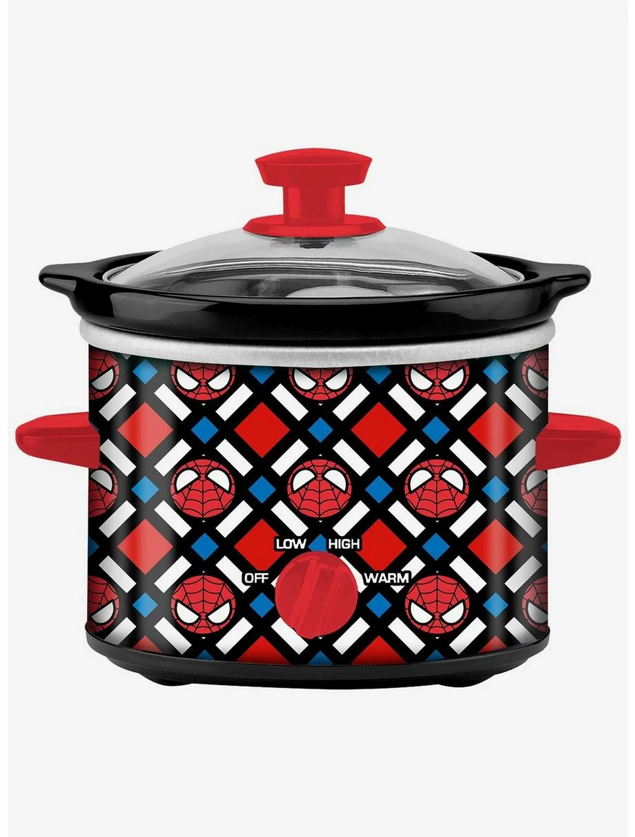 Kitchen Marvel Spider-Man Chibi 2 Quart Slow Cooker