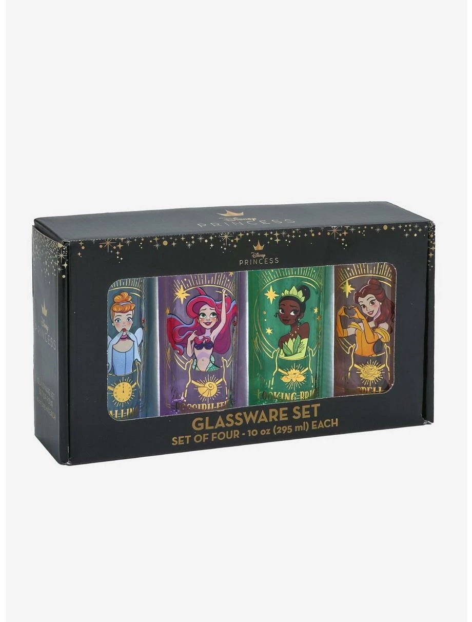 Drinkware Disney Princess Mystic Portraits Glass Set - Image 4