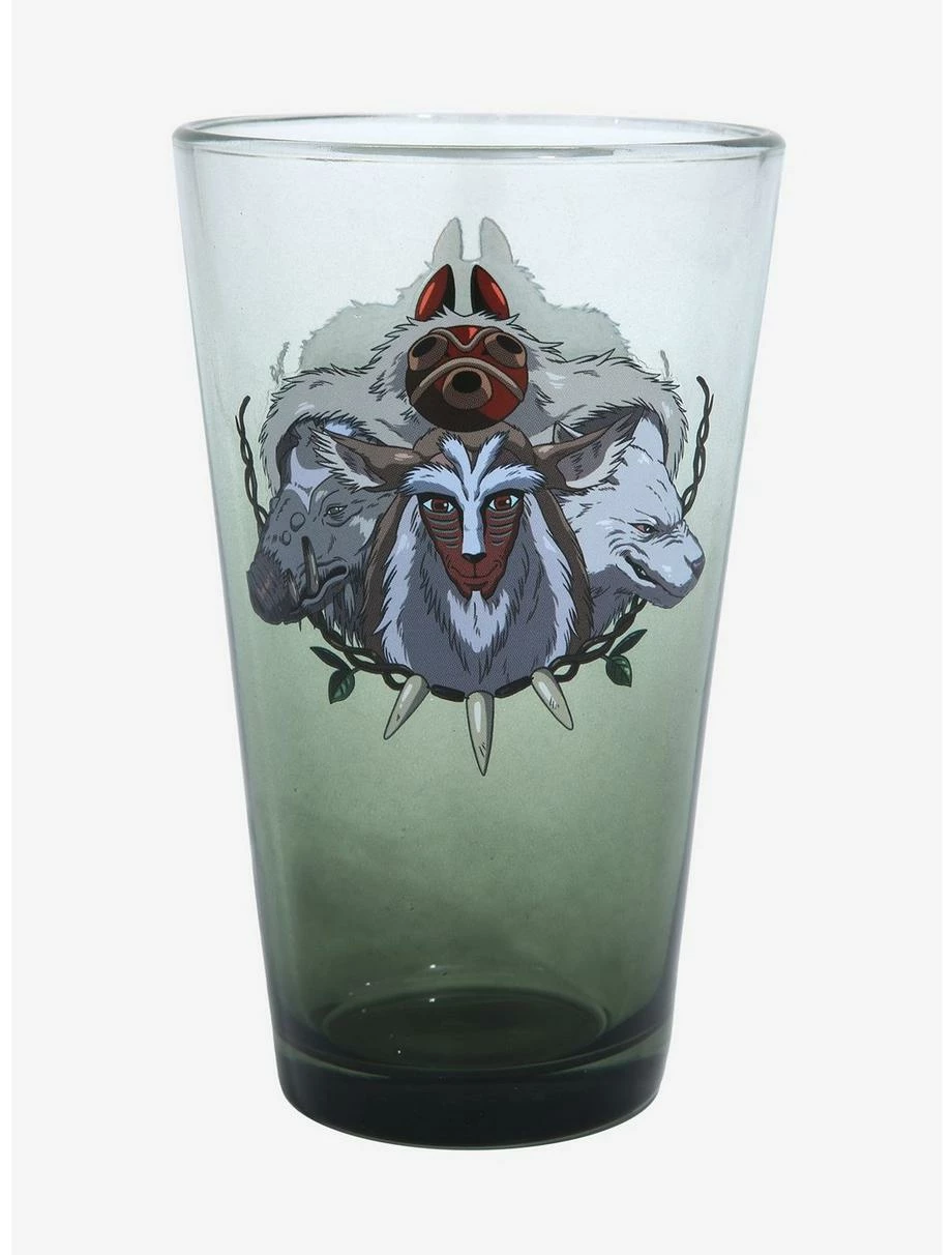 Drinkware Studio Ghibli Forest Spirit Ombre Pint Glass - BoxLunch Exclusive 3 Drinkware Studio Ghibli Forest Spirit Ombre Pint Glass - BoxLunch Exclusive