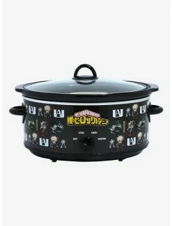 Kitchen My Hero Academia Chibi Heroes 7-Quart Slow Cooker