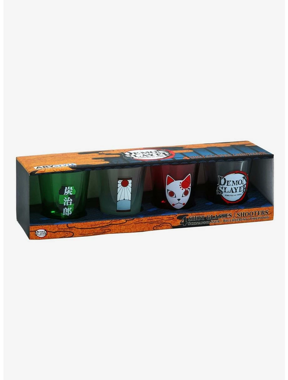 Drinkware Demon Slayer: Kimetsu No Yaiba Icons Mini Glass Set - Image 4