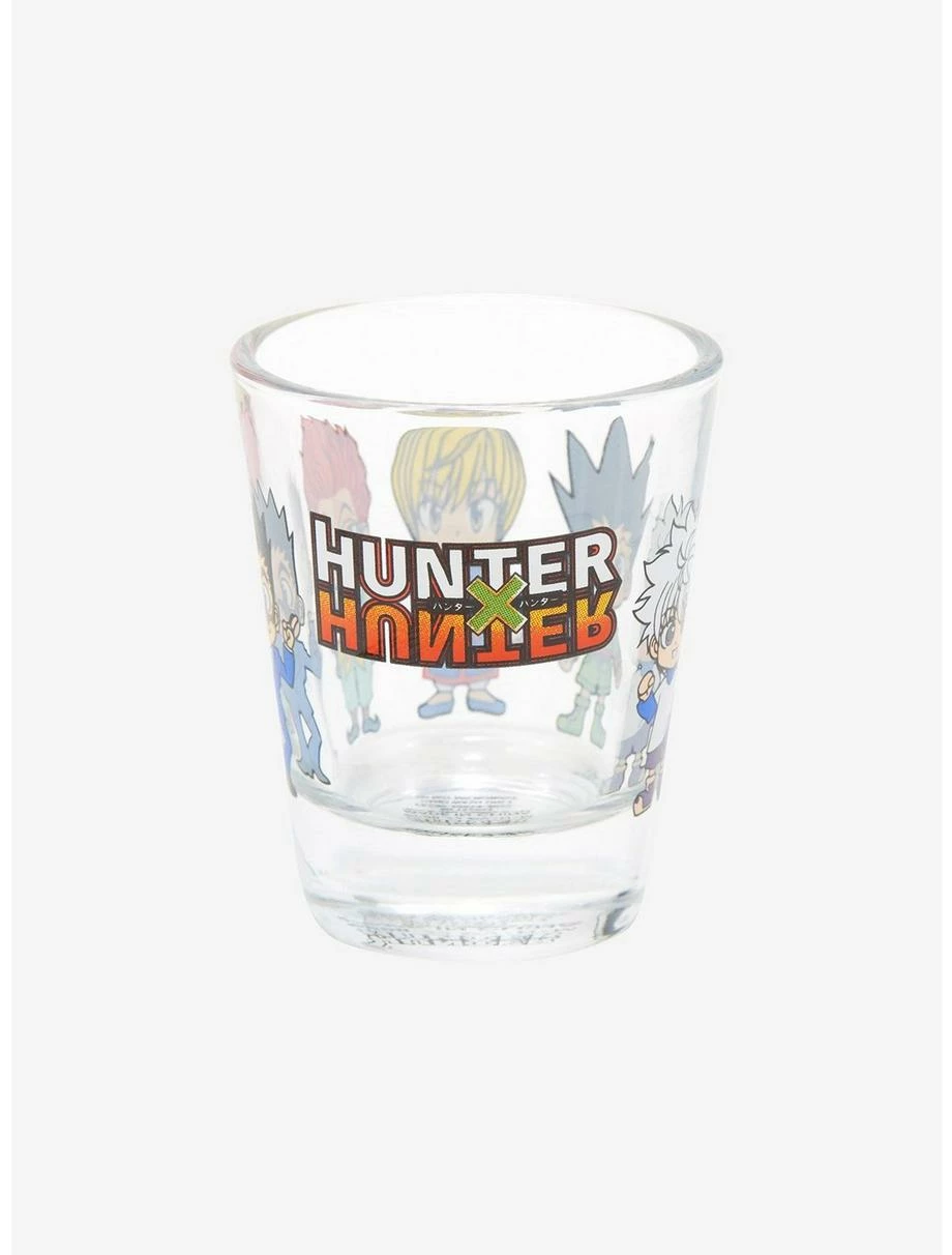 Drinkware Hunter X Hunter Chibi Group Portrait Mini Glass