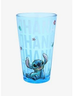 Drinkware Disney Lilo & Stitch Ohana Pint Glass