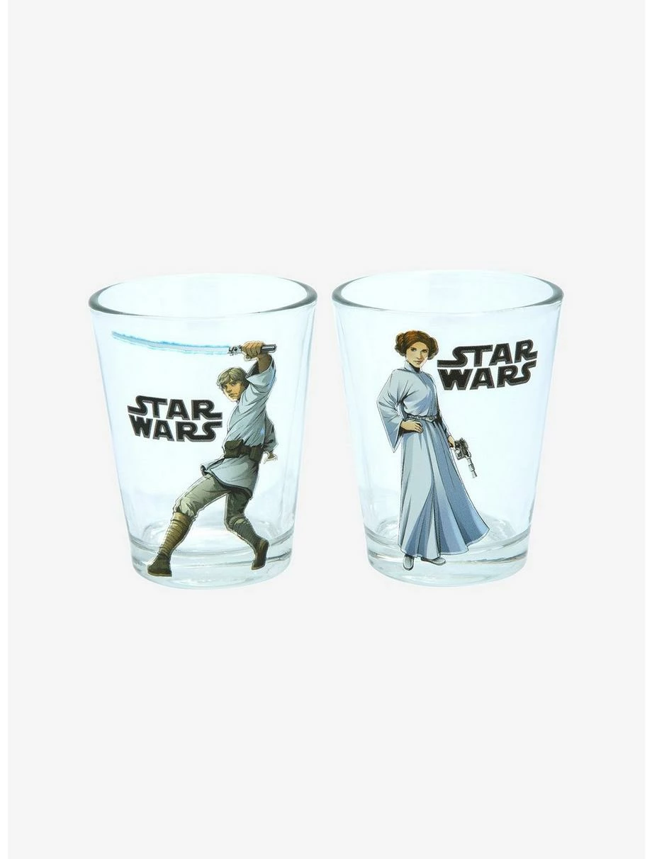 Drinkware Star Wars Classic Characters Mini Glass Set - Image 2