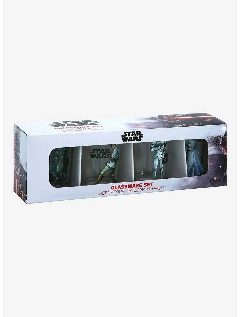 Drinkware Star Wars Classic Characters Mini Glass Set - Image 4