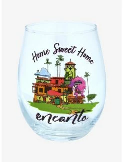 Drinkware Disney Encanto Home Sweet Home Wine Glass
