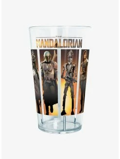 Kitchen Star Wars The Mandalorian Boba Box Up Pint Glass