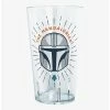 Kitchen Star Wars The Mandalorian Simple Shield Pint Glass -BoxLunch Shop 19722715 hi