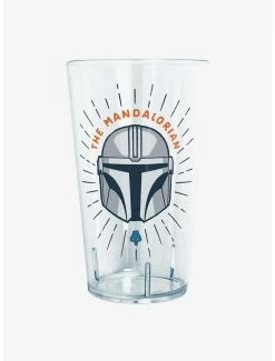 Kitchen Star Wars The Mandalorian Simple Shield Pint Glass