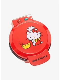 Kitchen Sanrio Hello Kitty Baking Circle Waffle Maker