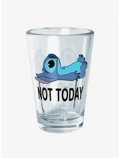 Drinkware Disney Lilo & Stitch Not Today Mini Glass