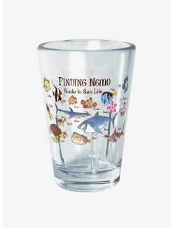 Drinkware Disney Pixar Finding Nemo Sea Life Mini Glass