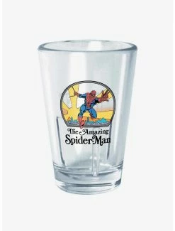 Drinkware Marvel Spider-Man Amazing Spiderman 70's Mini Glass