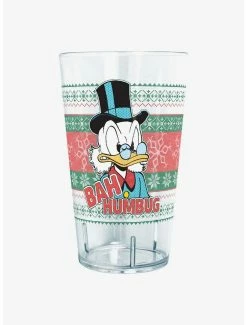 Drinkware Disney DuckTales Bah Humbug Scrooge Ugly Christmas Tritan Cup