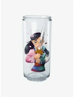 Drinkware Disney Mulan Warrior Princess Can Cup