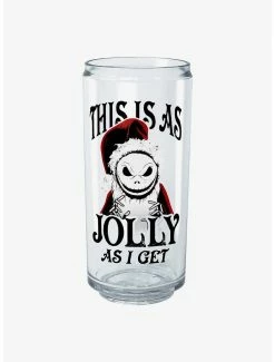 Drinkware Disney The Nightmare Before Christmas Santa Jack As Jolly As I Get Can Cup